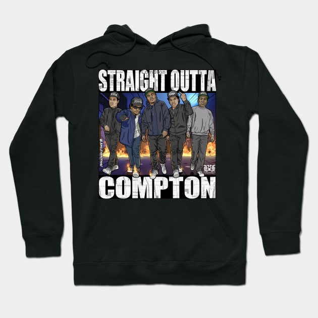 Outta Compton Hoodie by BaileyBrothaz